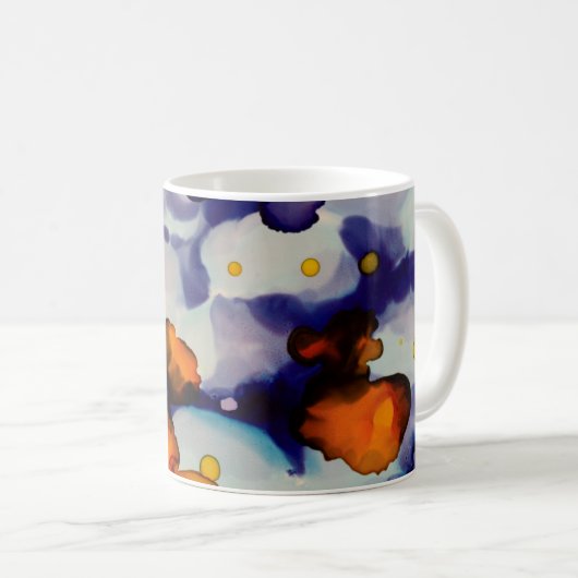 Azure Pumpkin Kaffeetasse (VorderseiteRechts)
