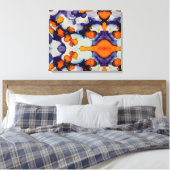 Azure Pumpkin Leinwanddruck (Insitu (Schlafzimmer))