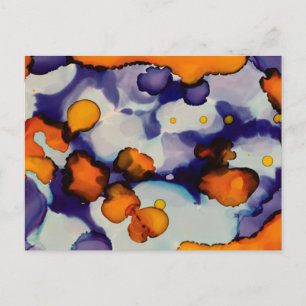 Azure Pumpkin Postkarte