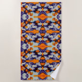 Azure Pumpkin Strandtuch (Vorderseite)