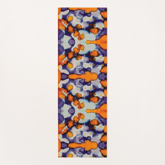 Azure Pumpkin Yogamatte (Vorderseite)