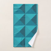 Azure Pyramids Badhandtuch Set (Handtuch)