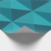 Azure Pyramids Geschenkpapier (Ecke)
