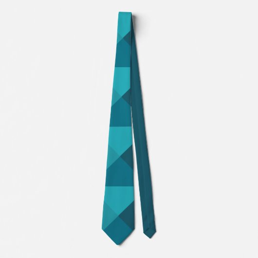 Azure Pyramids Krawatte (Vorderseite)