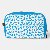 Azure Scatter Toilettenbeutel Waschbeutel (Vorderseite)