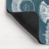 Azure-Seepferd-Studie I Mousepad (Ecke)