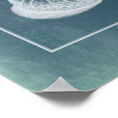 Azure-Seepferd-Studie I Poster (Ecke)