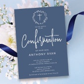 Azure Segen Boys Bestätigung Einladung