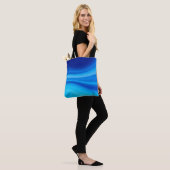 Azure Shift - Dynamic Blue Wave Gradient Tasche (Am Model)