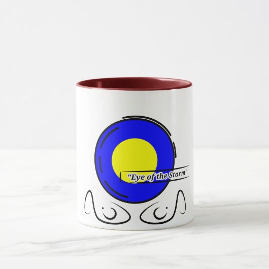 Azure Solar Mug Tasse (Zentrum)
