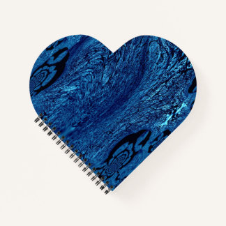 Azure Spiral – Journey into the Heart of Infinity Notizblock