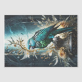 Azure Splendor - Decoupage - Seidenpapier (Vorderseite)