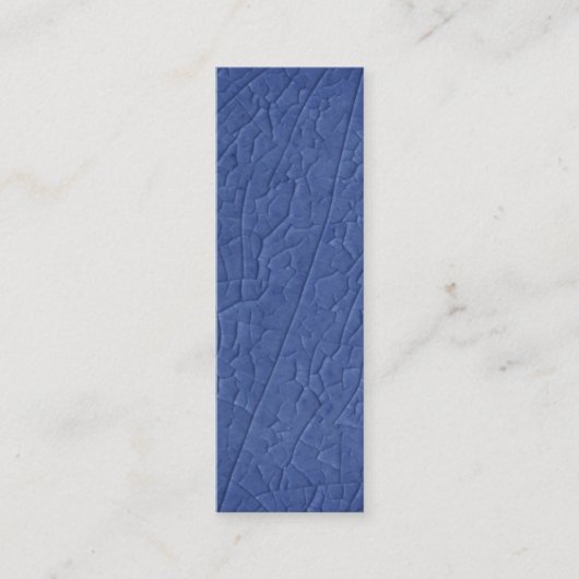 Azure stone Business Card Mini Visitenkarte (Vorderseite)