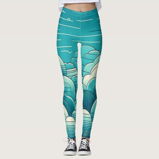 Azure Stratum Leggings (Vorderseite)