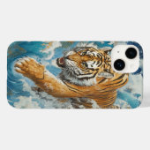 🐅 Azure Stride iPhone Case (Rückseite (Horizontal))