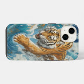 🐅 Azure Stride iPhone-Hülle iPhone Hülle (Rückseite (Horizontal))