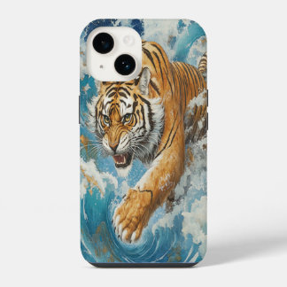 🐅 Azure Stride iPhone-Hülle iPhone 14 Hülle