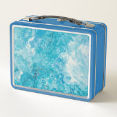 Azure Swirl Lunch Box (Rückseite)