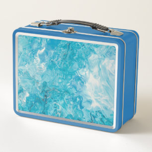 Azure Swirl Lunch Box