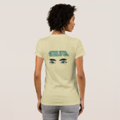 AZURE - T - Shirt von Frauen mit Augendesign auf d (Schwarz voll)