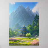 Azure Temple Haven Poster (Vorne)