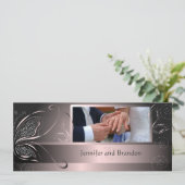 Azure Wedding Invite Einladung (Stehend Vorderseite)