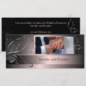 Azure Wedding Invite Einladung (Vorne/Hinten)