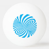Azure Wirbel Ping-Pong-Ball Tischtennisball (Vorderseite)