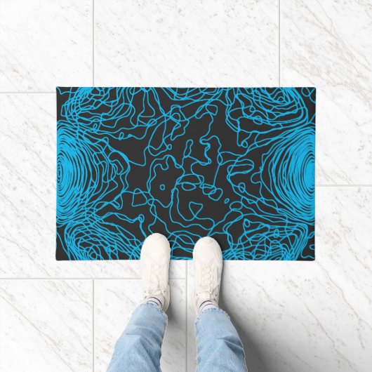 Azure Yarn Door Mat Fußmatte (Indoor)