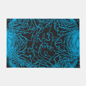 Azure Yarn Door Mat Fußmatte (Vorderseite)