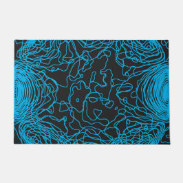 Azure Yarn Door Mat Fußmatte