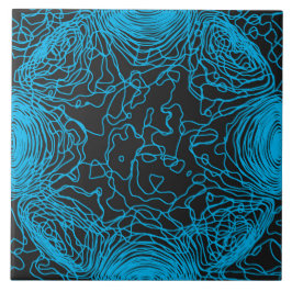 Azure Yarn Keramik Tile Fliese