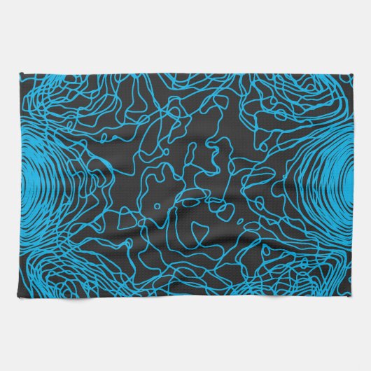 Azure Yarn Kitchen Handtücher (Horizontal)