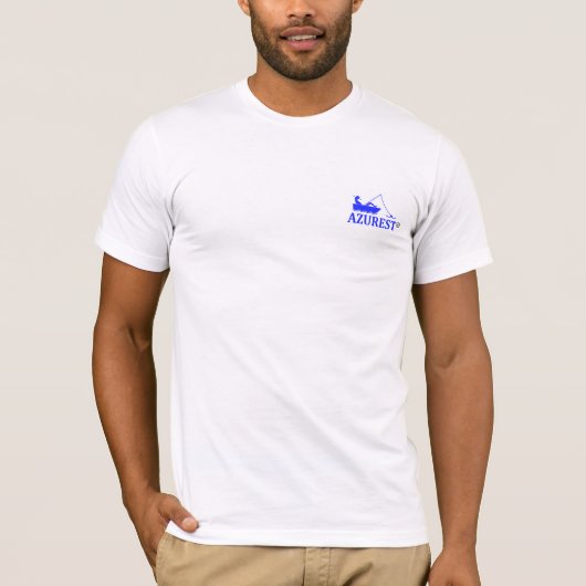 AZUREST LOGO Fine Cotton Men's T - Shirt (Vorderseite)