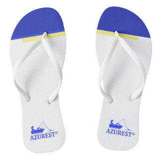 AZUREST-Logo-Flip-Flops Badesandalen