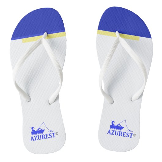AZUREST-Logo-Flip-Flops Badesandalen (Fußbett)