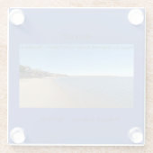 AZURESTER VISIONÄR-Untersetzer Glasuntersetzer (Rückseite)