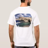 Azurfenster Attraktion auf Gozo Island T-Shirt (Rückseite)