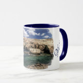 Azurfenster Attraktion auf Gozo Island Tasse (VorderseiteRechts)