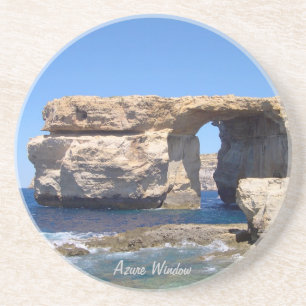 Azurfenster in Gozo, Malta Getränkeuntersetzer