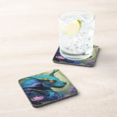 „Azuris –Bewahrer des Zauberwaldes Getränkeuntersetzer (Rechte Seite)