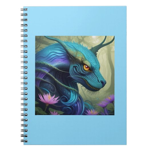 „Azuris –Bewahrer des Zauberwaldes Notizblock (Vorderseite)