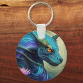 „Azuris –Bewahrer des Zauberwaldes Schlüsselanhänger (Vorderseite)