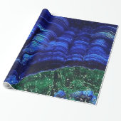 Azurit und Malachit Geschenkpapier (Ungerollt)