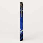 Azurite Blue Sapphire Cobalt Gemstone Case-Mate iPhone Hülle (Hinten/Links)