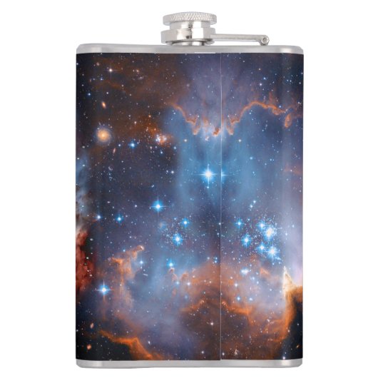 Azurite Cosmic Dragon Flachmann (Rückseite)