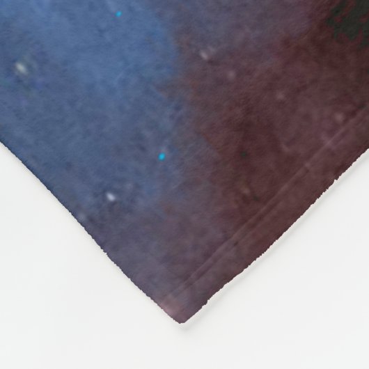 Azurite Cosmic Dragon Fleecedecke (Ecke)