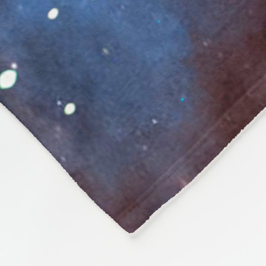 Azurite Cosmic Dragon Fleecedecke (Ecke)