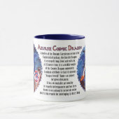 Azurite Cosmic Dragon Tasse (Zentrum)