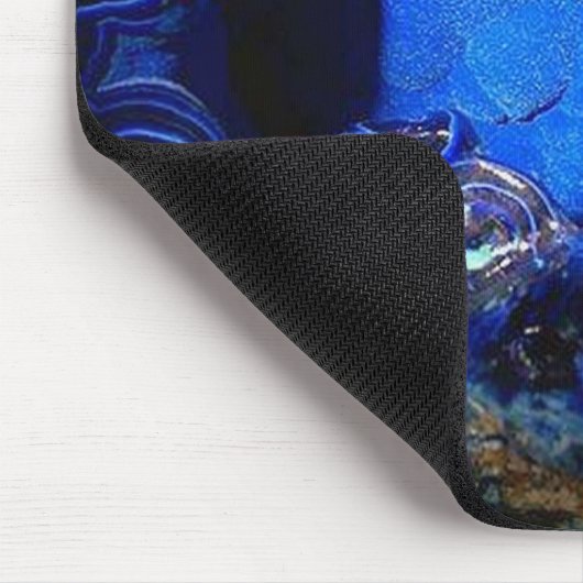 Azurite Geode Mousepad (Ecke)